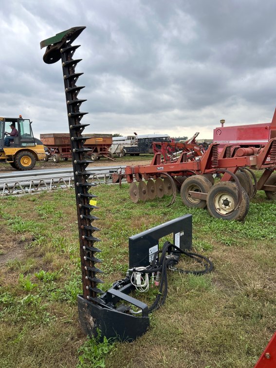 sickle mower skid steer attachment