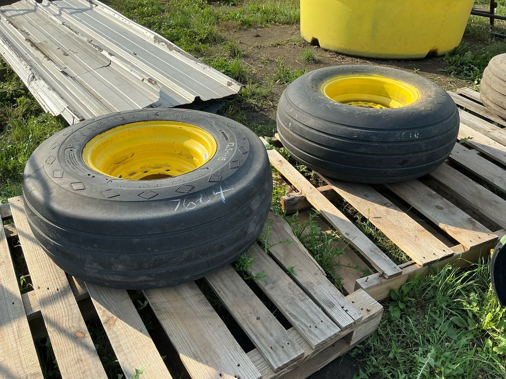 (2) Good Year 12.5L-15 tires on rims