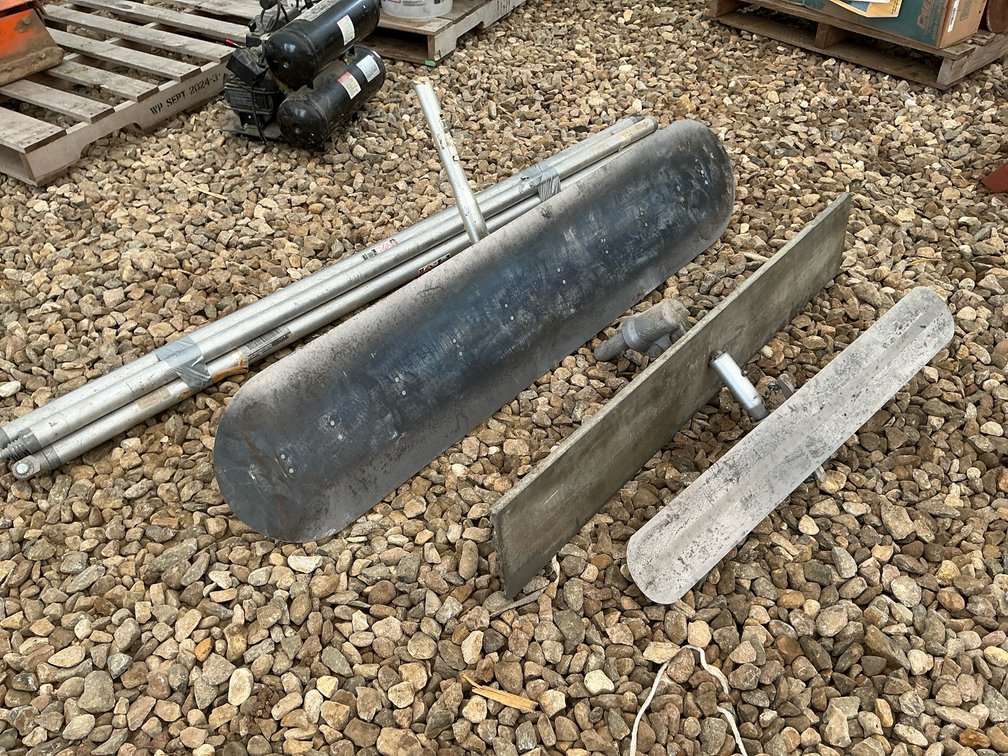 bullfloat for concrete 3 sizes