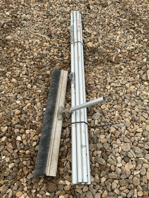 Brush handle and extensions