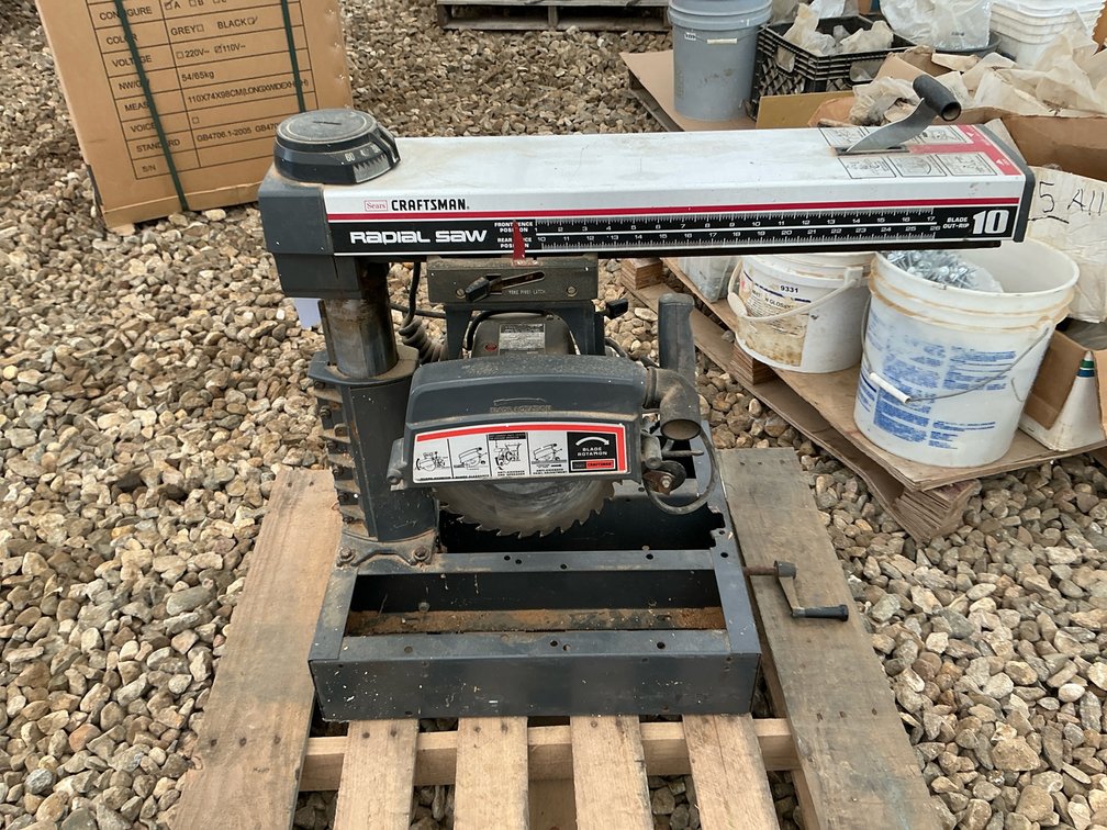 Craftsman 10" radial arm saw