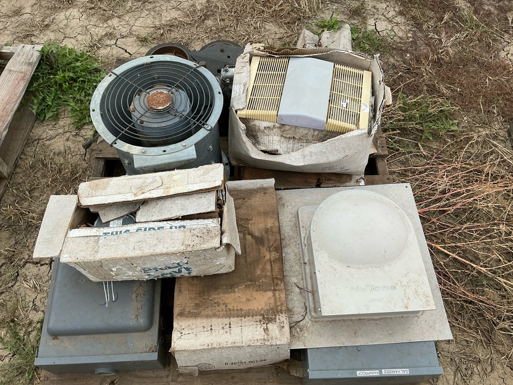Electrical boxes, bin fan