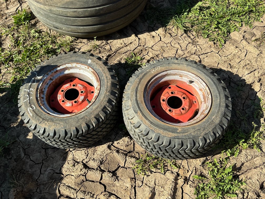 (2) 23x8.50-12 tires and rims