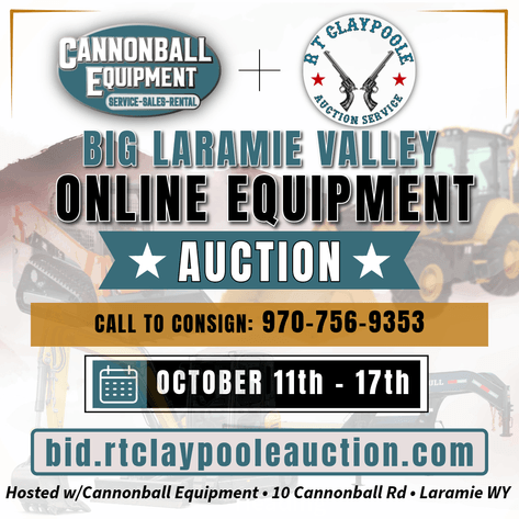 Image for Laramie Online Equipment Auction