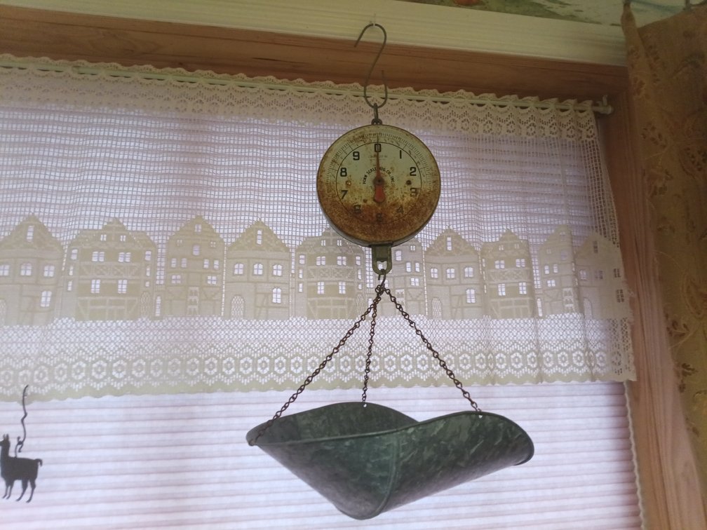20 lb Capacity Penn Scale with Galvanized Basket