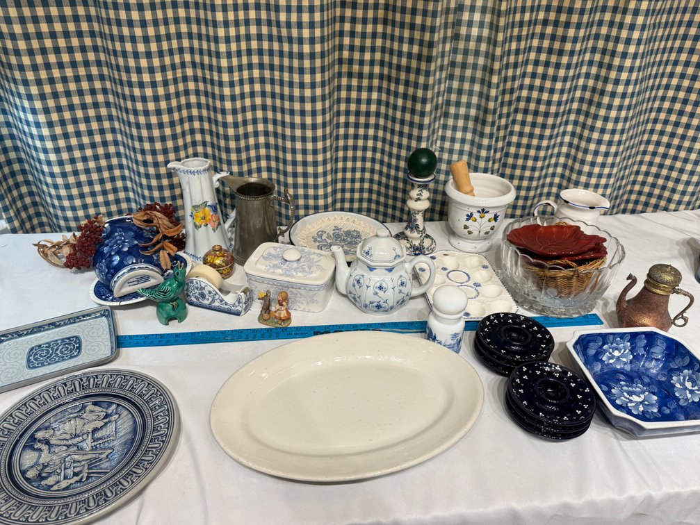 Vintage Pottery, German Ceramics & Blue-and-White Collectibles