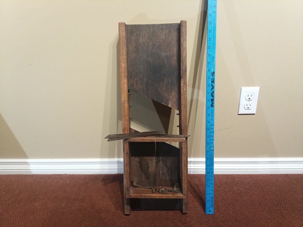 Antique Wooden Cabbage / Sauerkraut Cutter