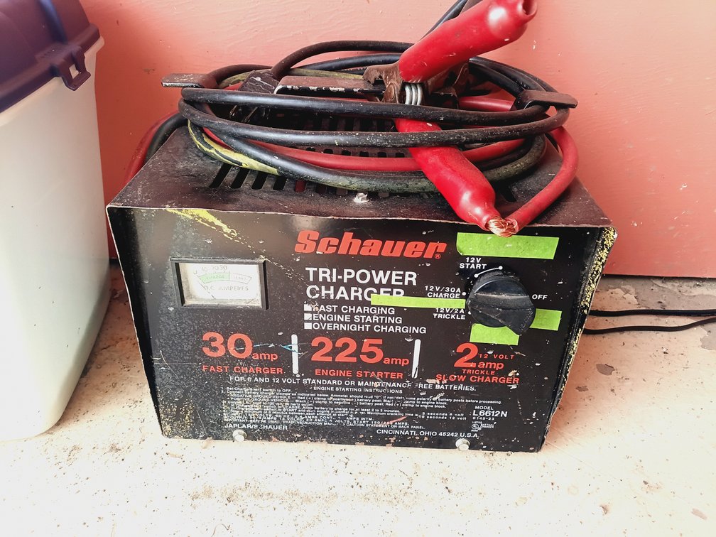 Schauer Tri-Power Battery Charger