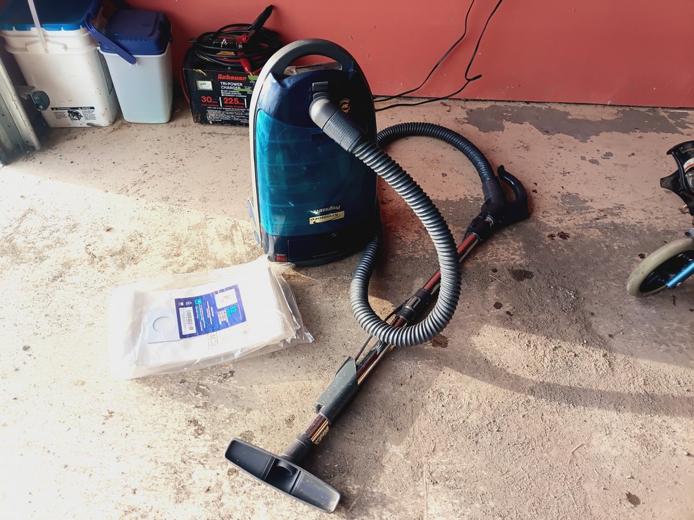 Kenmore Progressive Suitcase Vacuum with 12 Pack of Vacuum Bags