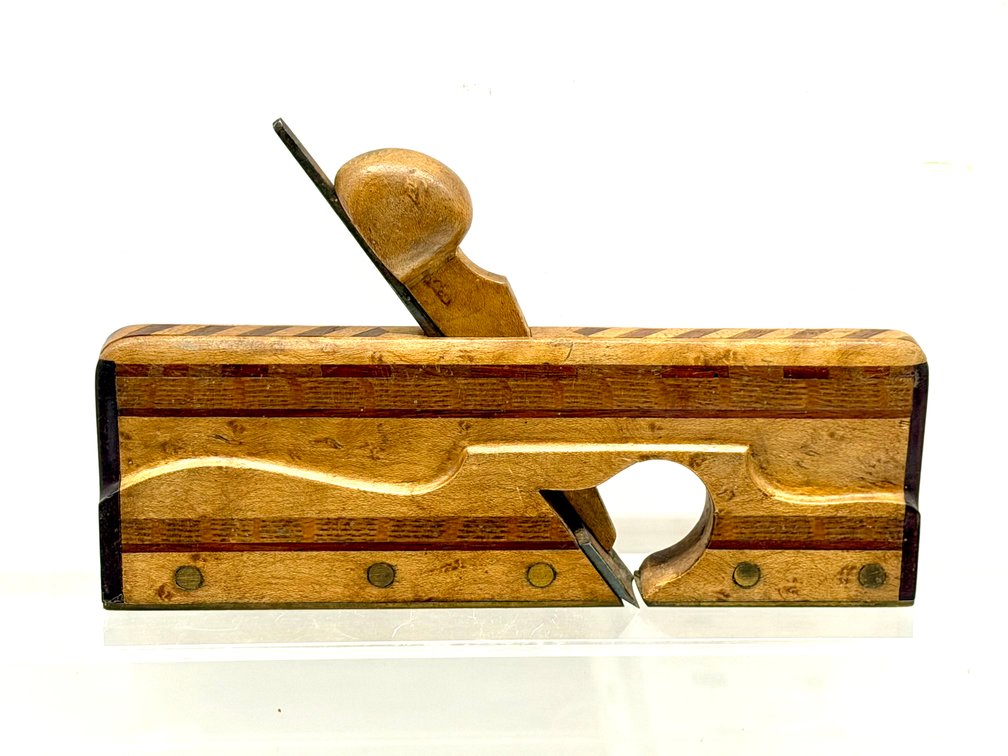 Laminated Hollow Plane with Brass Sole