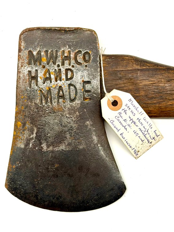 Marshall Wells Embossed Axe