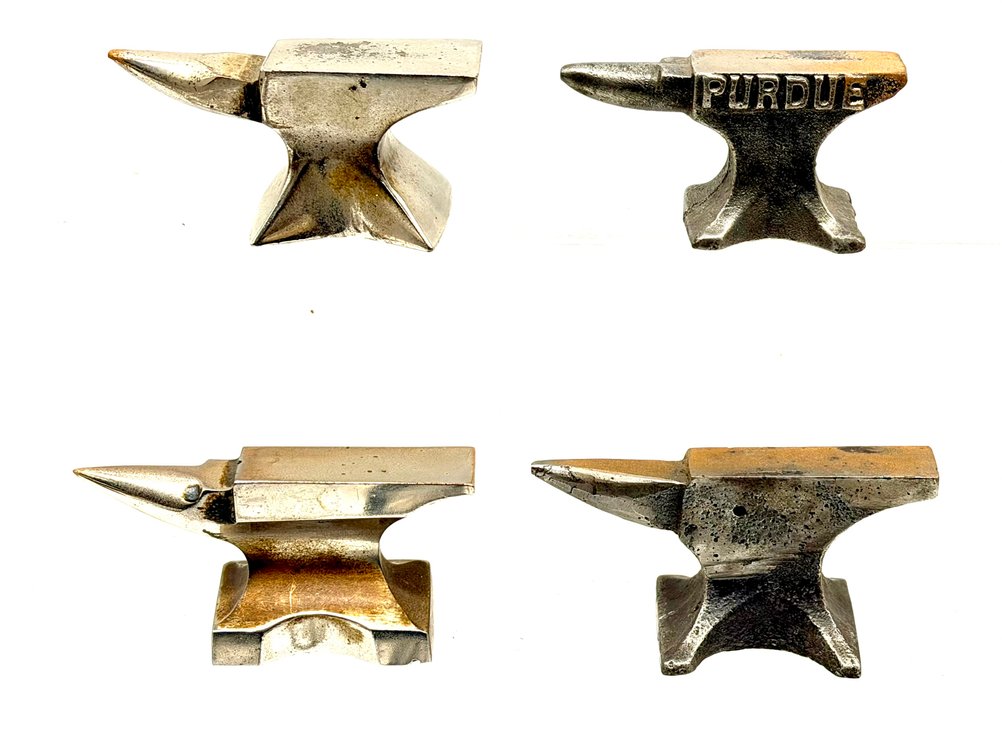 Four Miniature Anvils