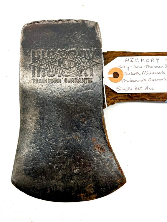 Kelly-How-Thomson Hickory Axe