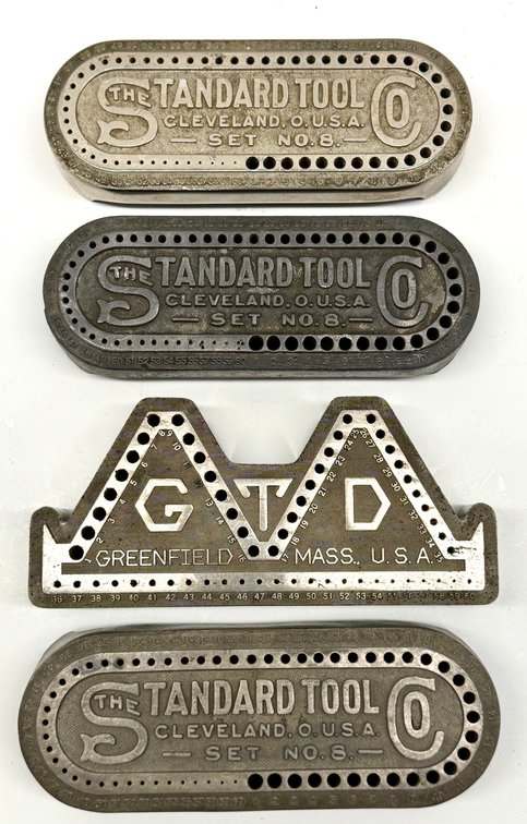 Four Assorted Drill Indexes