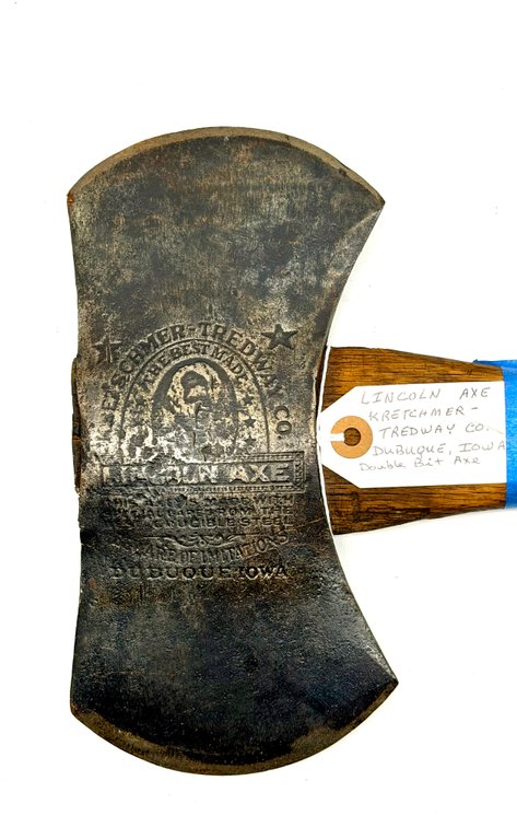 Lincoln Double-Bit Axe by Kretchmer-Tredway