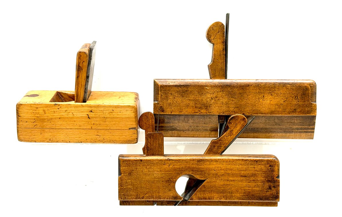 Three Wooden Planes
