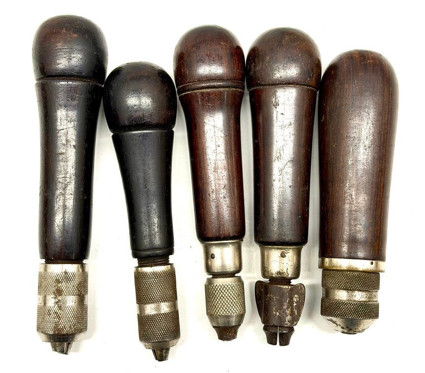 Five Rosewood Tool Handles