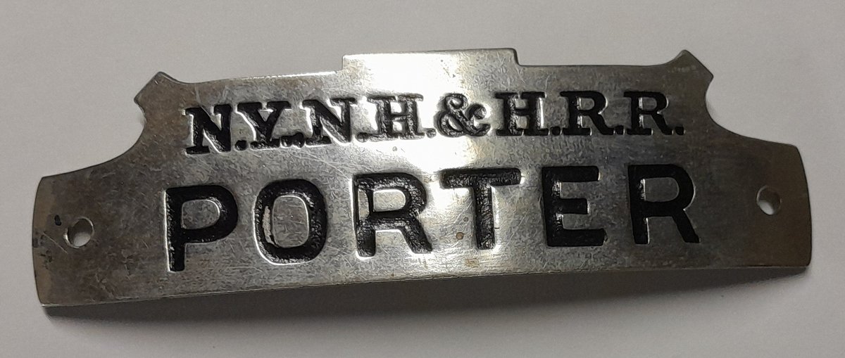 New Haven Railroad Porter Hat Badge