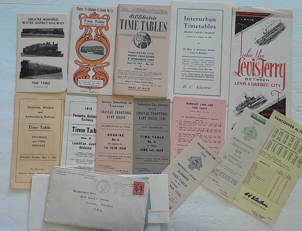 14 Canada Transportation Folders