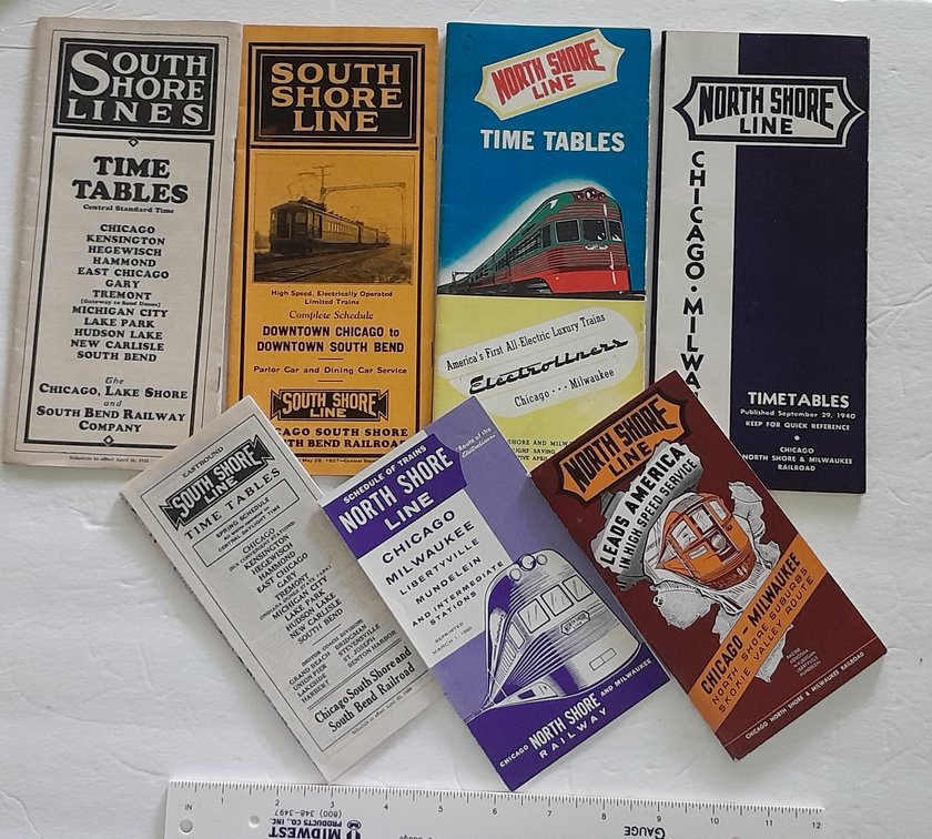 7 North & South Shore Chicago Timetables
