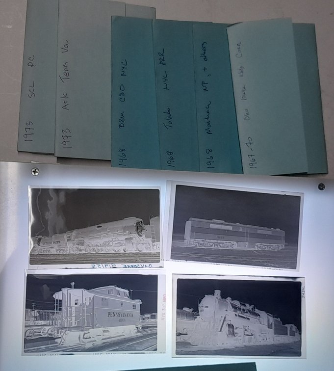 140+ Photo Negatives Diesels Medium Format late 60s/70s