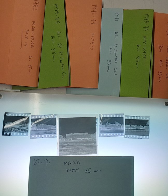 130+ 35mm Photo Negatives Diesels 1970s some early 80s