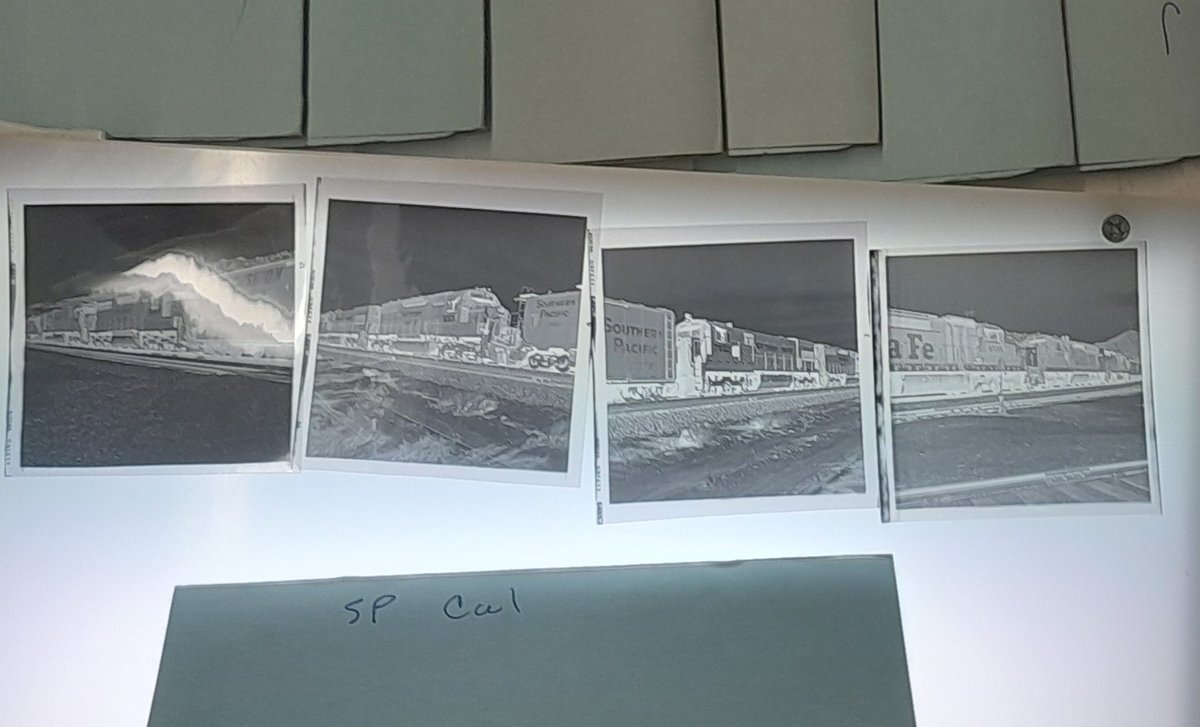 140 Photo Negatives Diesels Medium Format 1960s +