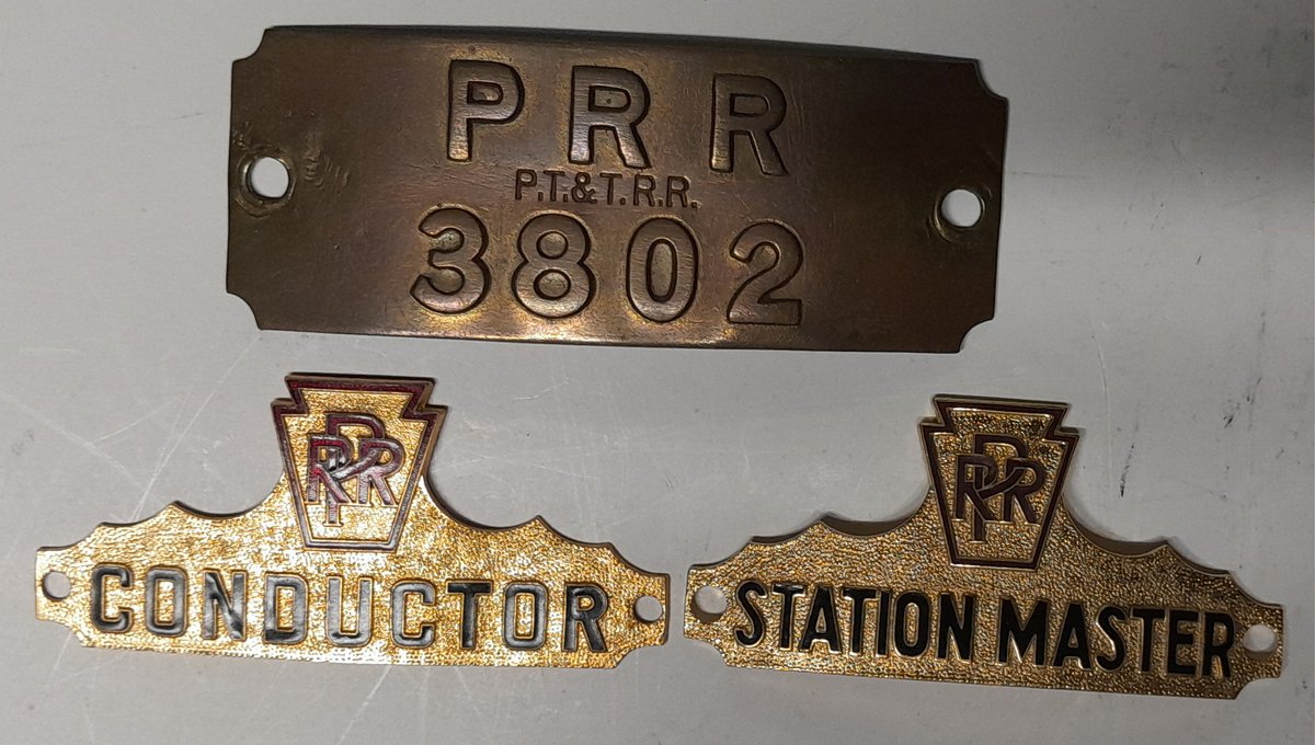 Pennsylvania Railroad Badges & odd Property Marker
