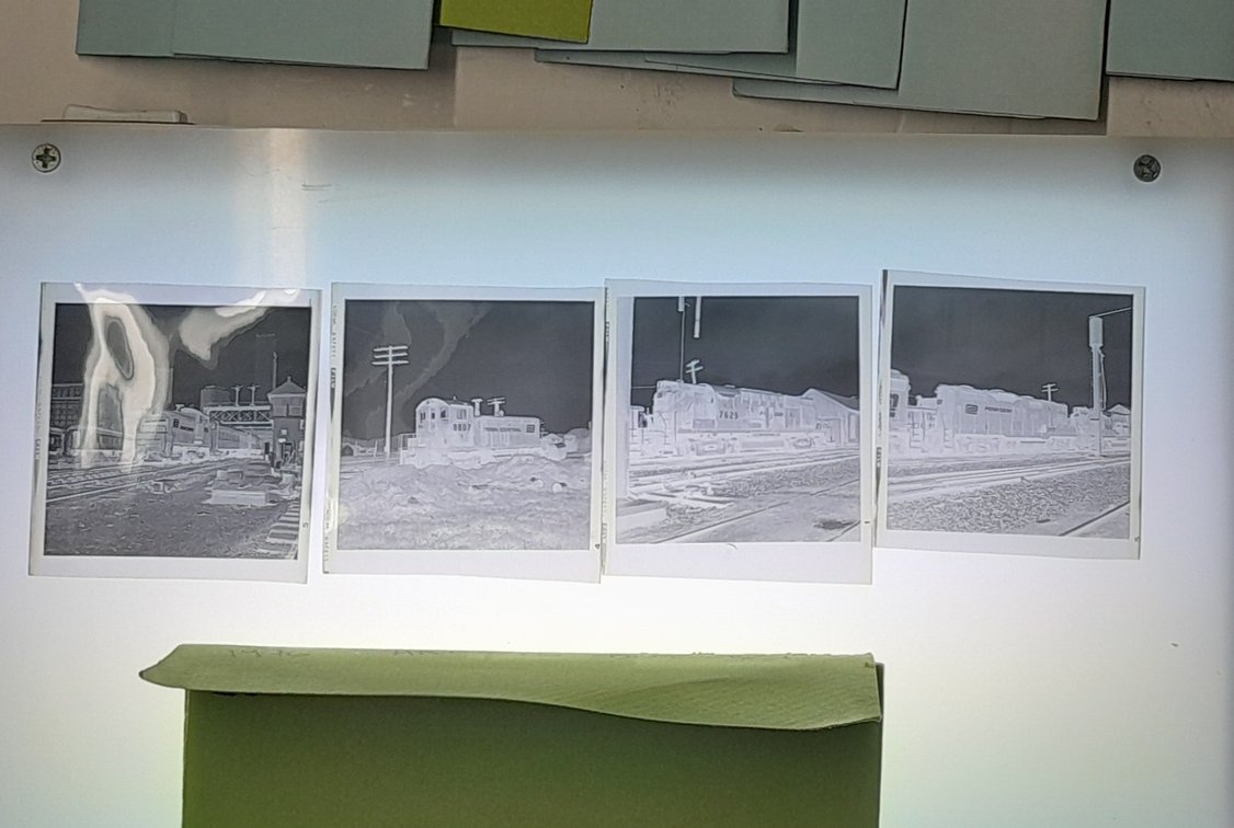 140 Photo Negatives Diesels Medium & 35mm 1970s +
