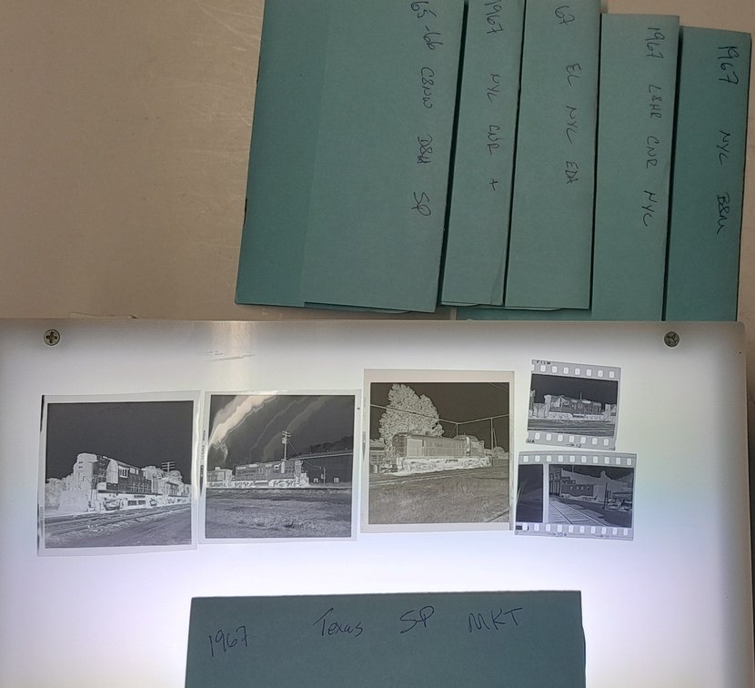 120 Photo Negatives Diesels mostly Medium Format 1960s