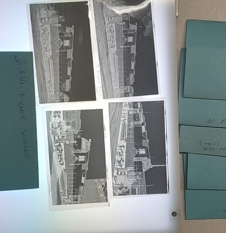 120 Photo Negatives Diesels mostly Medium Format 65-68