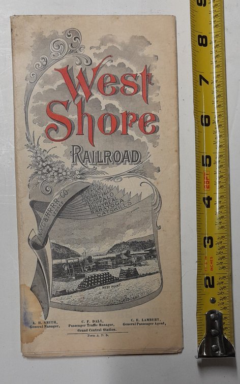 West Shore Railroad Timetable 1905
