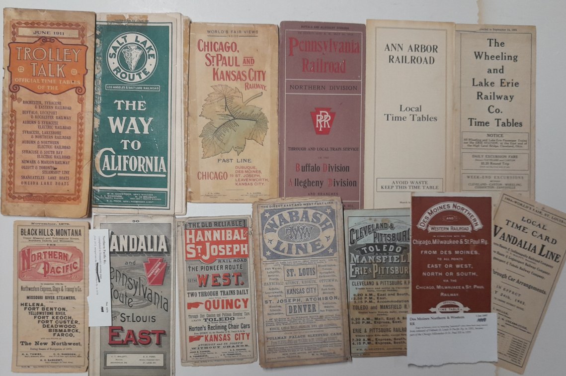 13 TLC Older Timetables