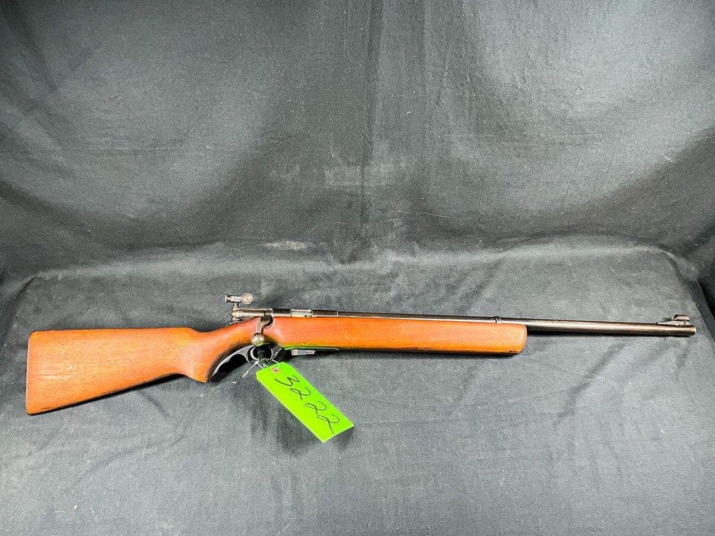 Rare Mossberg Mod 44 US Target Rifle W/ Original Mossberg Microclick Peep Sight 
