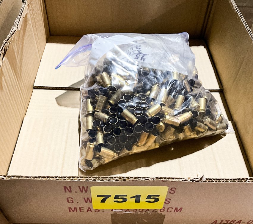530 Rds 45 Acp Brass 