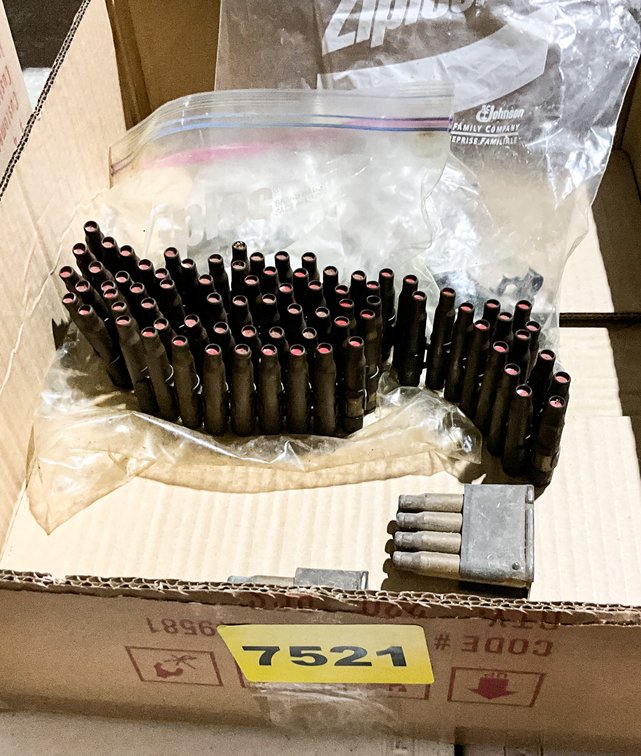 Blanks In Belt, 2 M1 Garand Mags