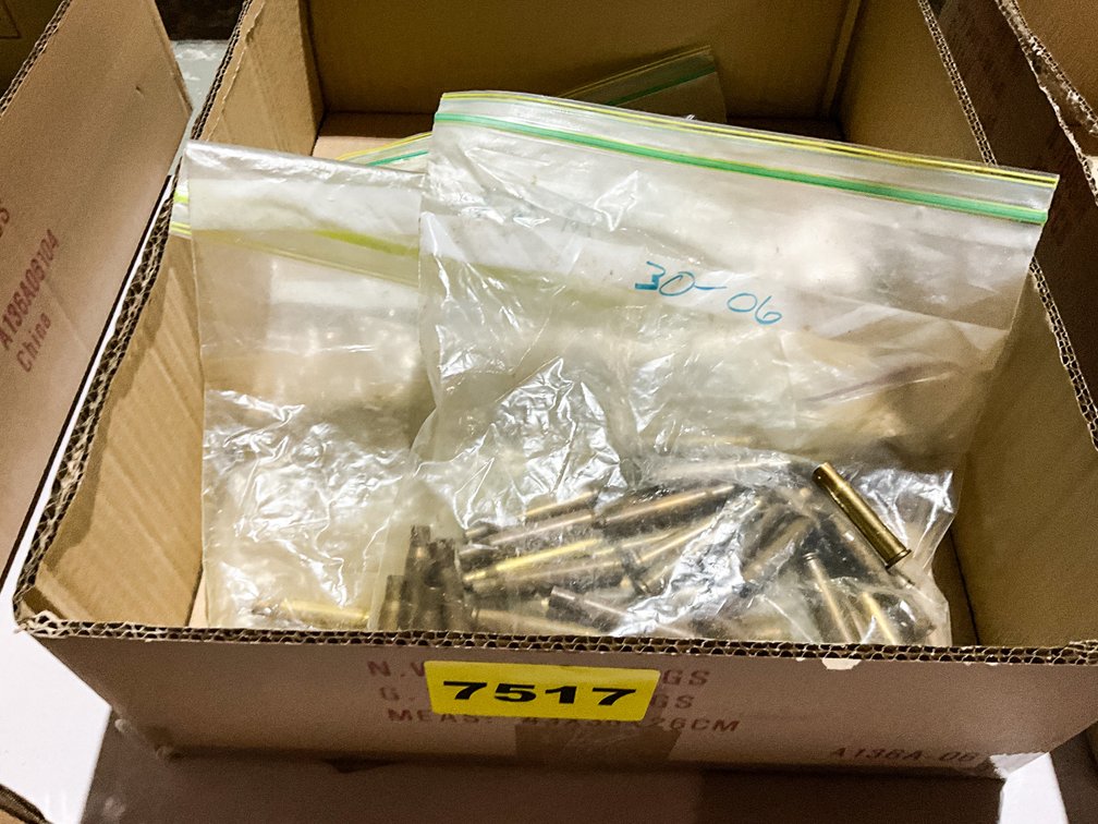 25-06, 22-250, 7MM, 30-06 Brass 