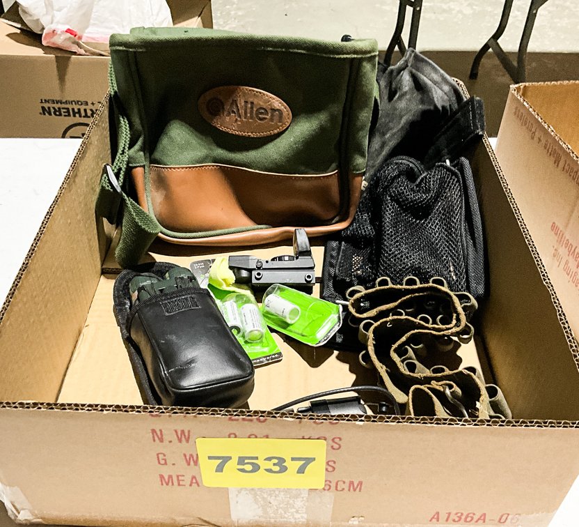 Optics, Light, Brass Catchers, Range Bag.