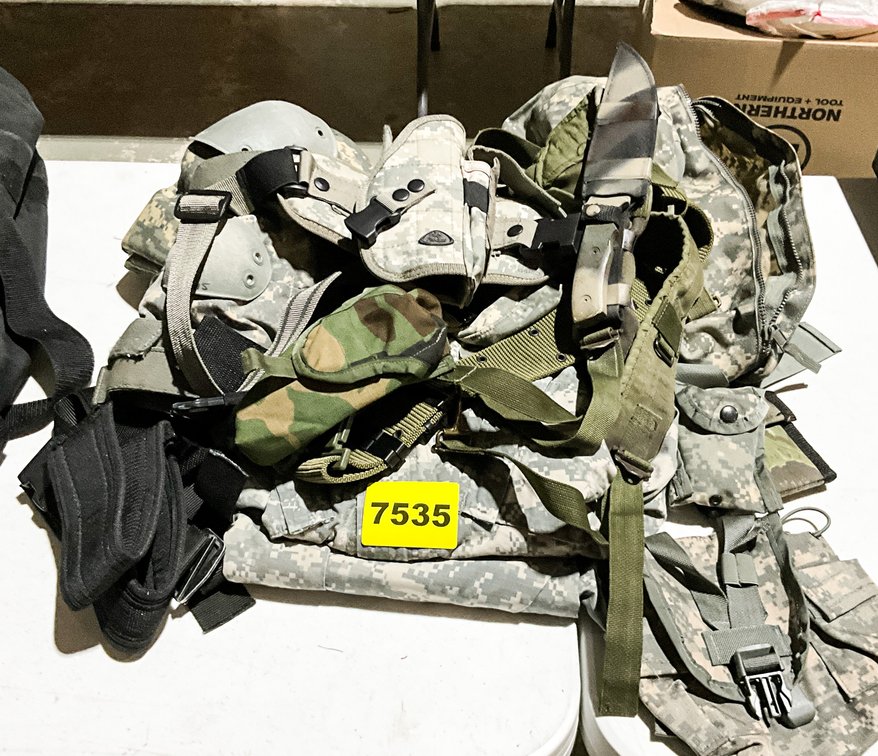 Millitary BDU W/ LBE & Holster 