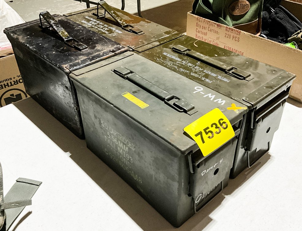 4 Ammo Cans 