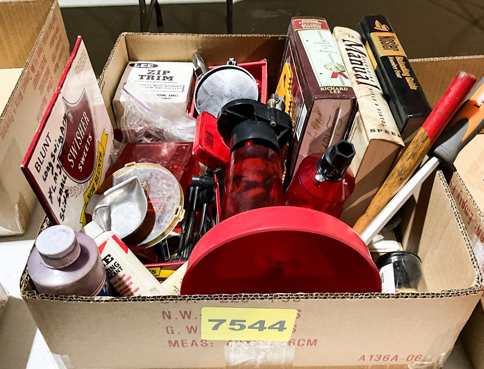 Asst. Reloading Equipment & Books 