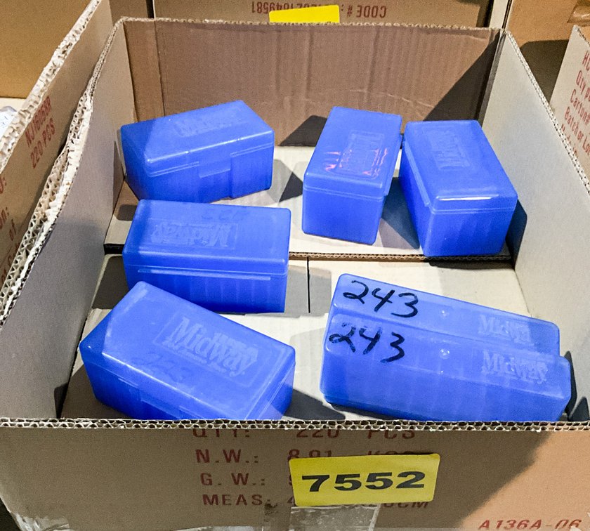 Bullet Boxes Storage 