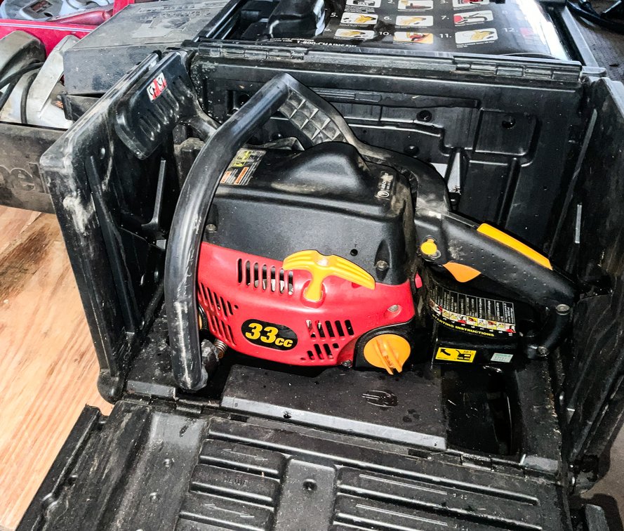 33 CC Home Lite Chainsaw Black Case
