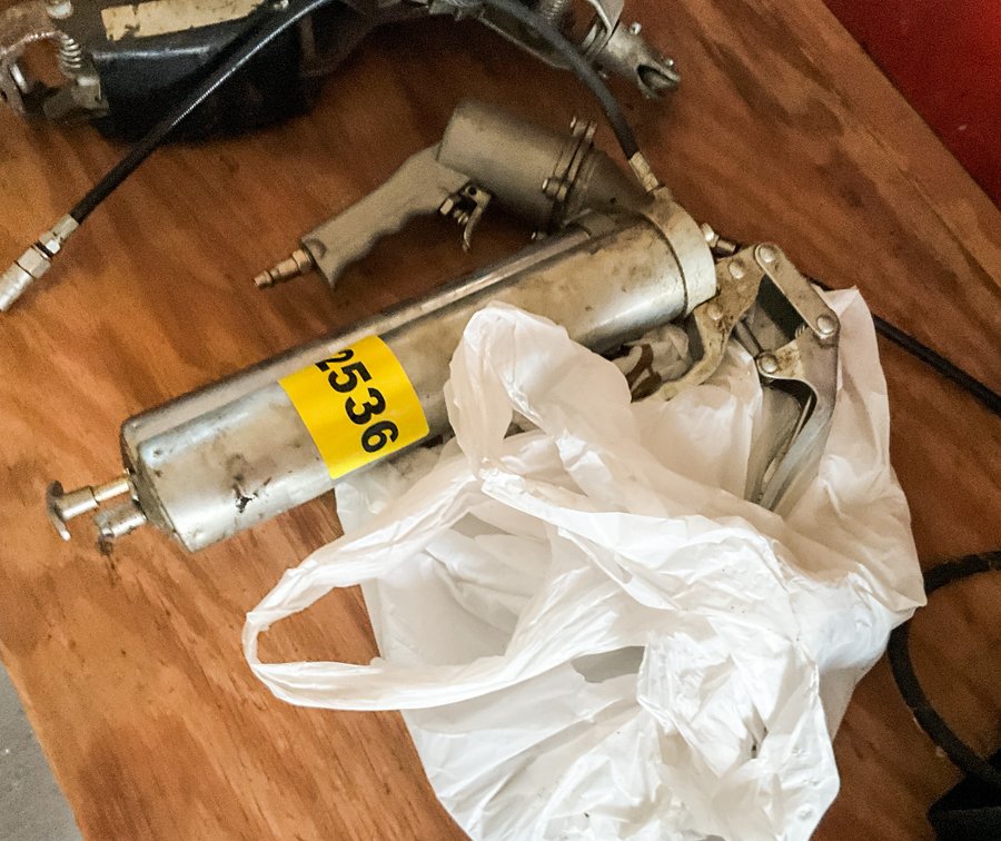 Two Grease Guns & Grease