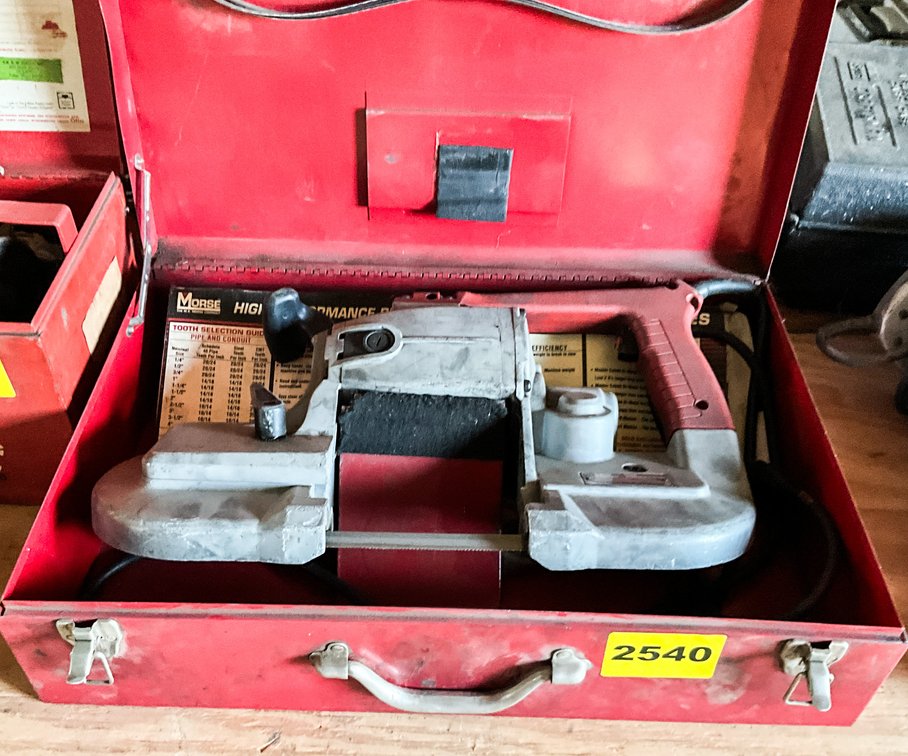 Milwaukee Porta-Band Saw In Case