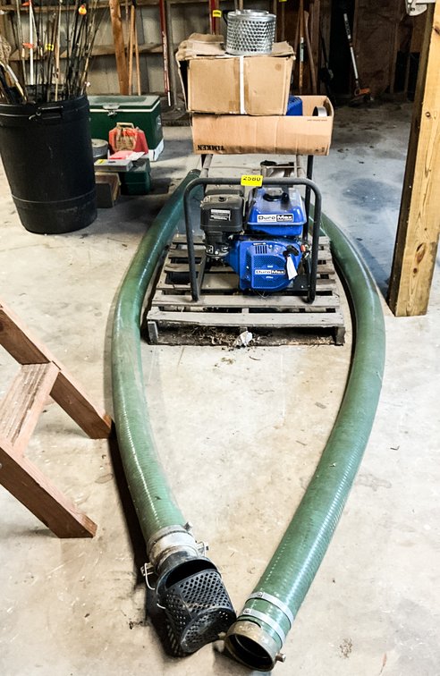 Duro Max Power Systems 4" Pump New Hose Included