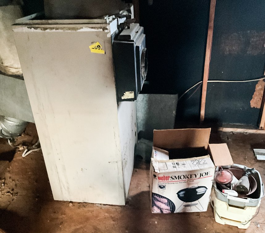 Old Furnace & Smokey Joe Grill