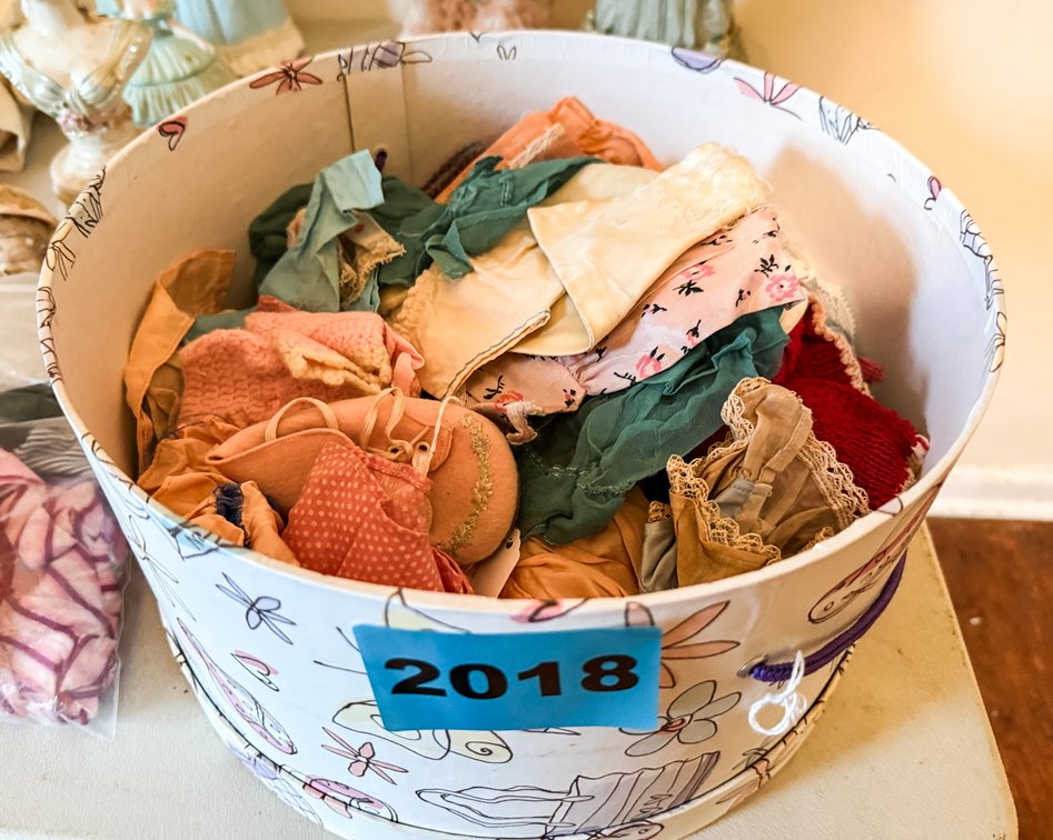 Box Of Asst. Doll Clothes 
