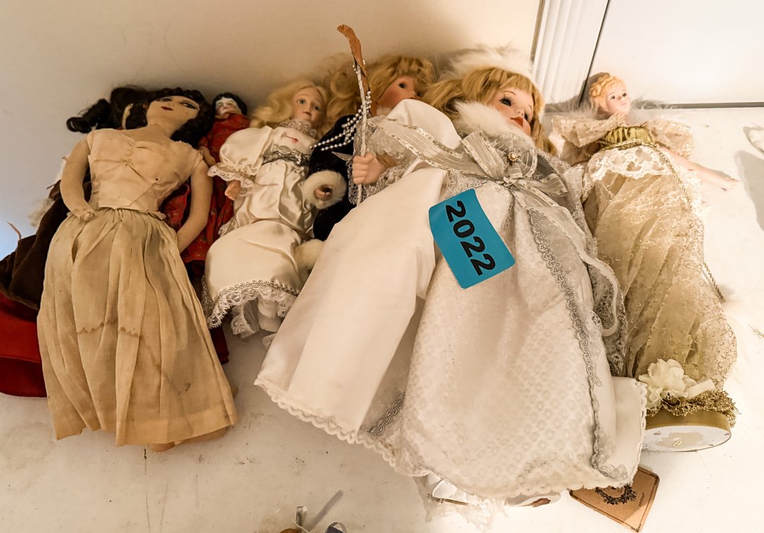 7 Asst. Dolls 