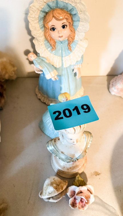 Asst. Lady Figurines Porcelain Minor Damage 
